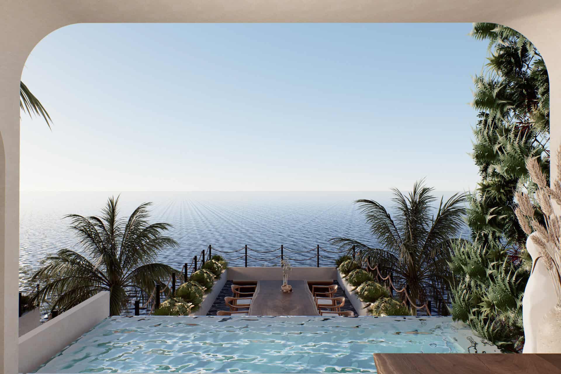 OCEAN VIEW 2 BEDROOM VILLA FOR SALE LEASEHOLD IN NUSA PENIDA BE-1211 